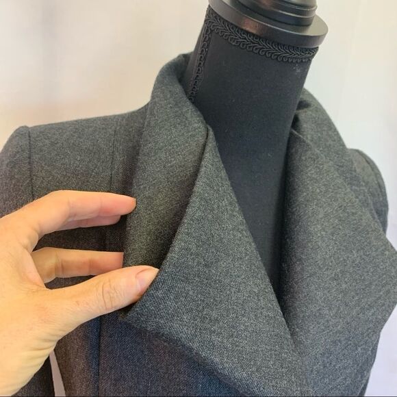 Vivian Westwood Anglomania dark gray wool designer blazer size 40 - Picture 8 of 14